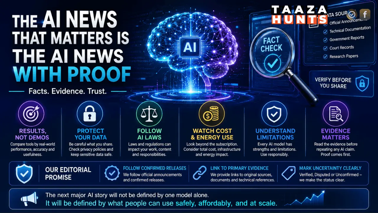 AI News With Proof, AI News, AI News 2026