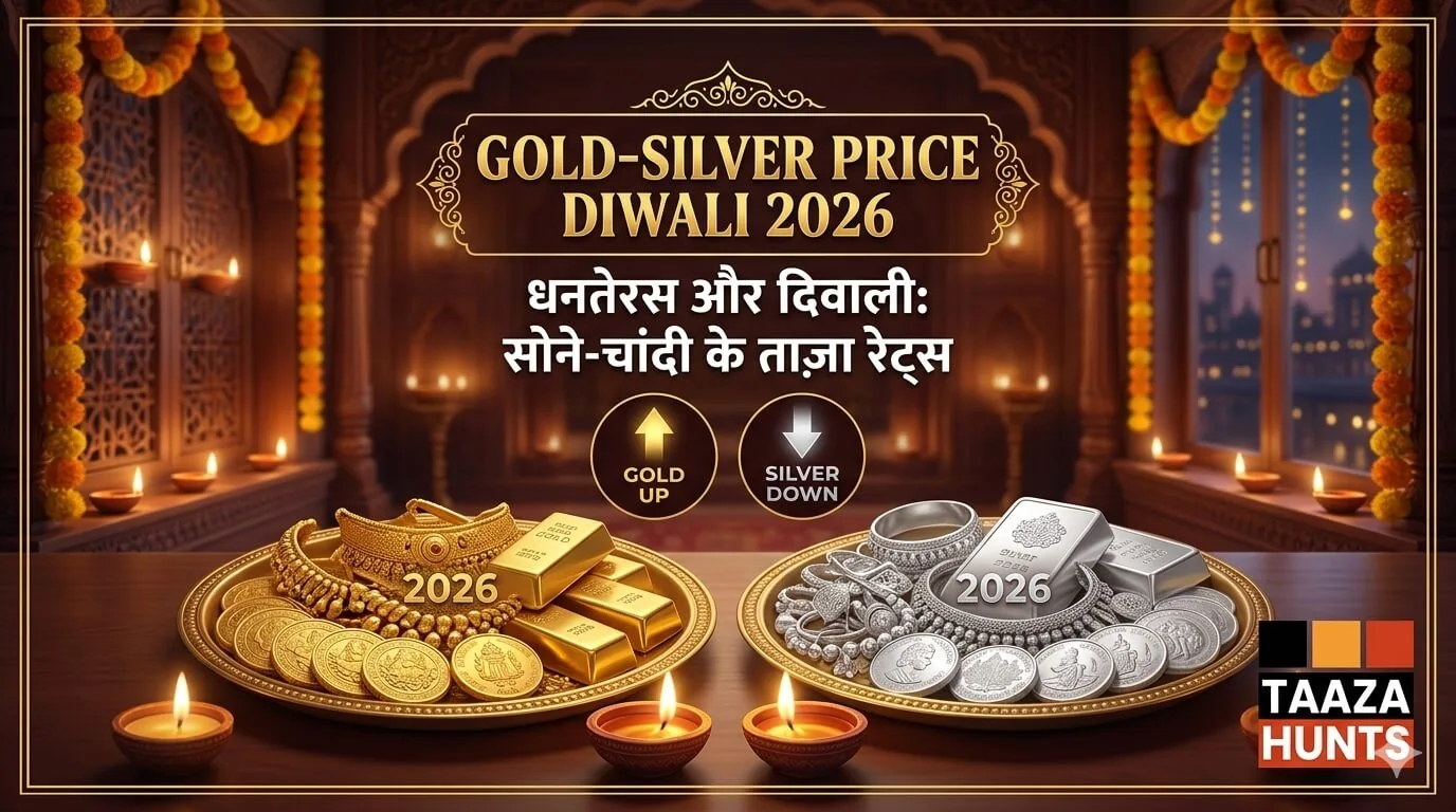 Gold-Silver Price Diwali 2026 Today Live Rate Update taazahunts