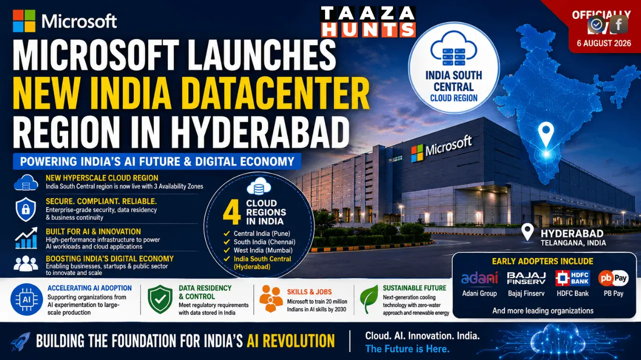 Microsoft India Datacenter 2026
